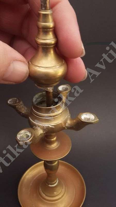 Stunning Indian Oil Lamp -
