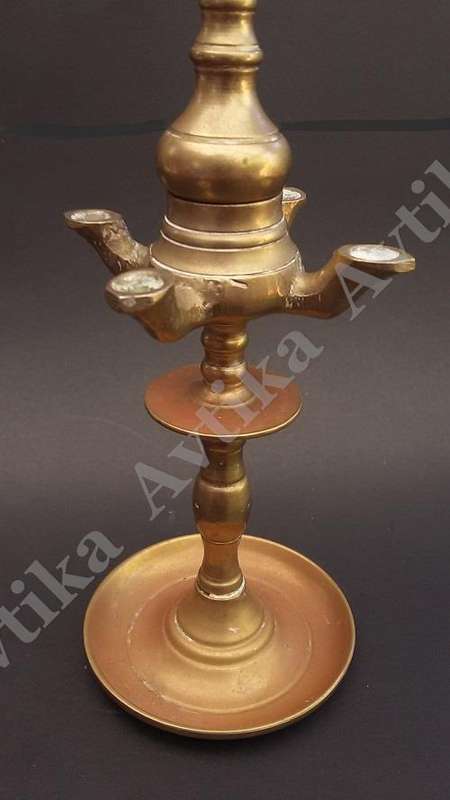 Stunning Indian Oil Lamp -