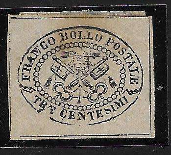 ITALY PAPAL STATES  1867 SUPER HIGH VALUE SHORT SET