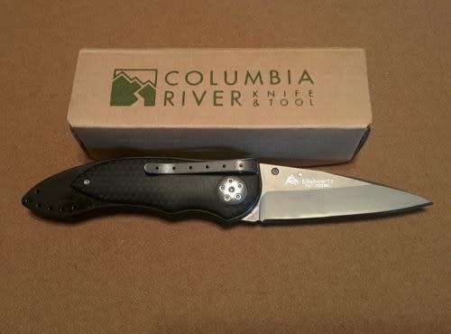 CRKT 7303 Elishewitz E Lock Knife Plain Edge