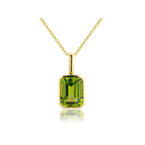 ***Video*** Stunning Lively Green Natural Peridot 1,98ct VVS Octagon