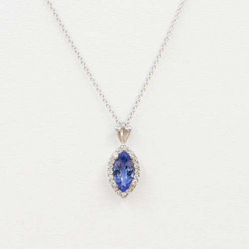 ***Video*** Beautiful 0.47ct. Marquise VVS Blue Purple Tanzanite