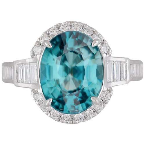 ***Video*** Outstanding Sky Blue Ziron 0.95ct. Oval Cut (DON`T MISS THIS ONE)