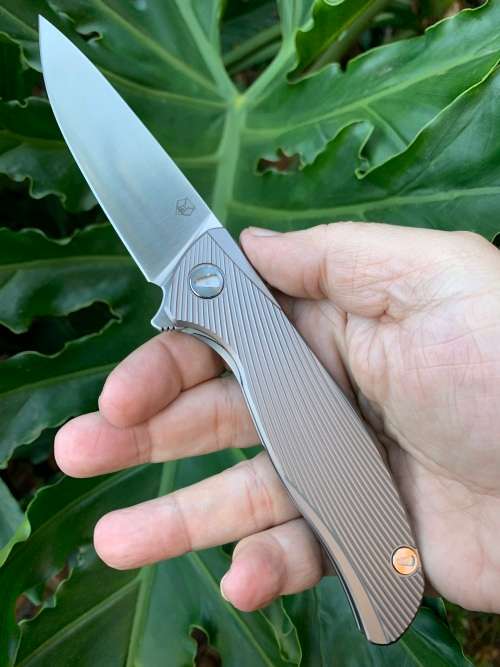 Titanium SHIROGOROV Knife