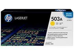 HP 503A Yellow Original LaserJet Toner Cartridge, Q7582A