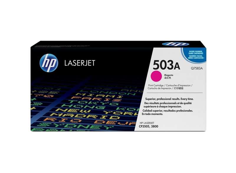 HP 503A (Q7583A) Magenta Original LaserJet Toner Cartridge