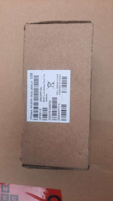 Zebra Li-Ion Battery BTRY-MC9X-26MA-02