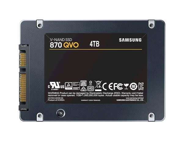 SAMSUNG 870 QVO 4TB SATA 2.5 Inch SSD