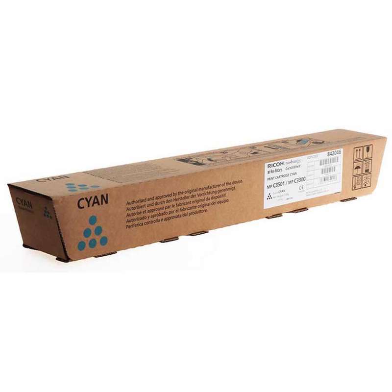 Ricoh Original MP C3300 Toner Cyan