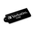 4GB VERBATIM MINI USB FLASH DRIVE BLACK