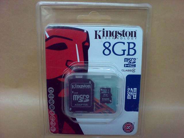 KINGSTON 8GB MICRO SDHC CLASS4