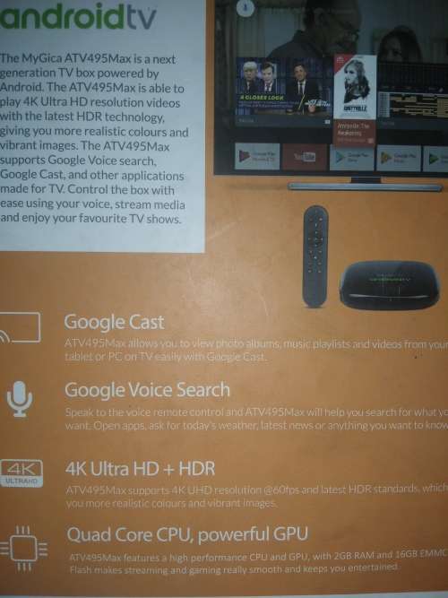 Mygica Android TV box