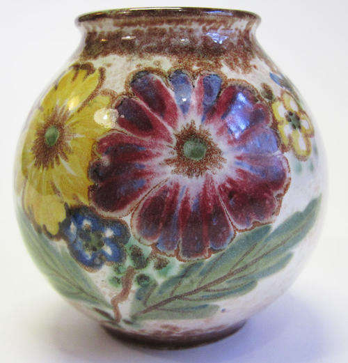 GOUDA Hand painted Dutch vase