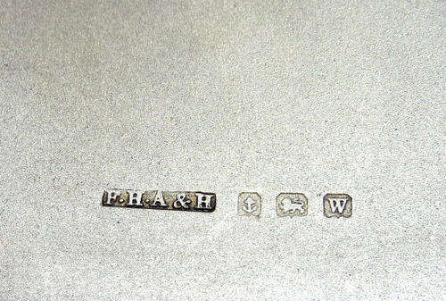 Sterling silver cigarette box