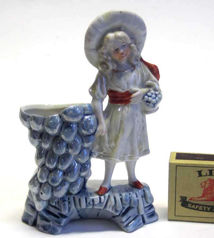 Luster ware vase