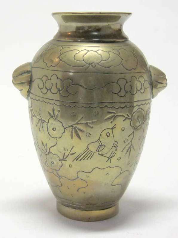 Brass vase