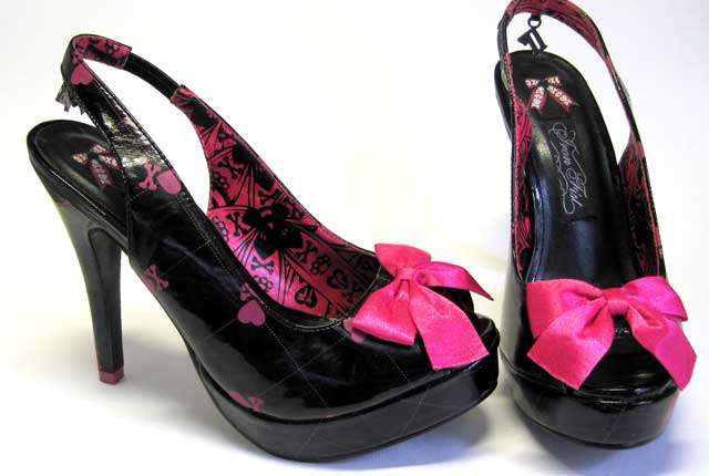 Iron Fist Ladies high heel peep toe shoes