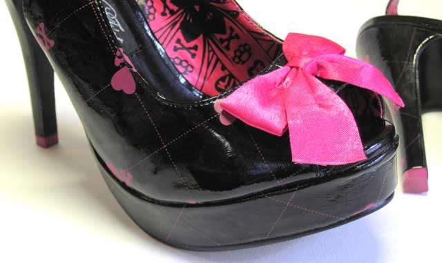 Iron Fist Ladies high heel peep toe shoes