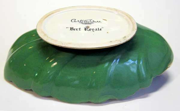 Carlton ware leaf plate
