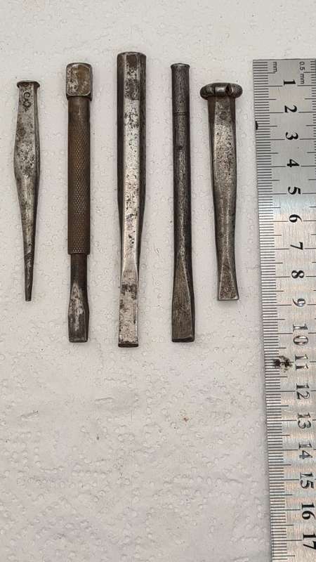 Vintage Set of Small Punches