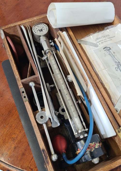 Antique Scleroscope Hardness Tester
