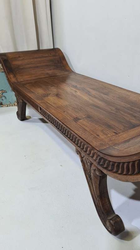 Bali Teak Cleopatra Bench