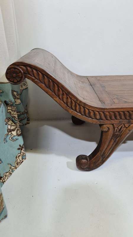 Bali Teak Cleopatra Bench