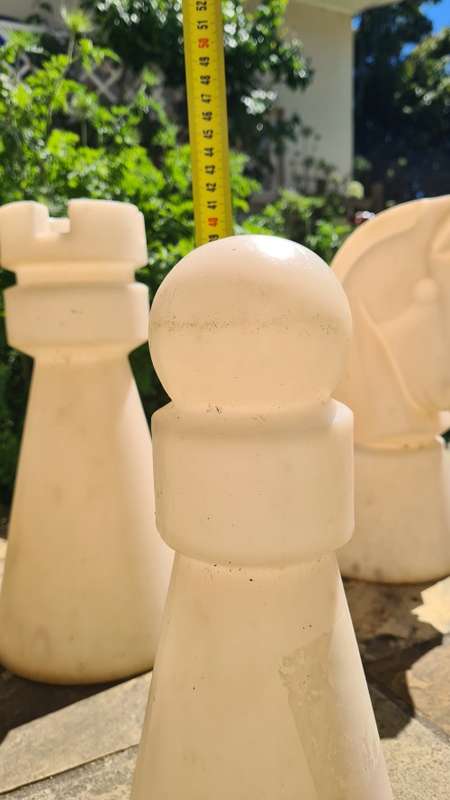 Giant Garden Chess Set