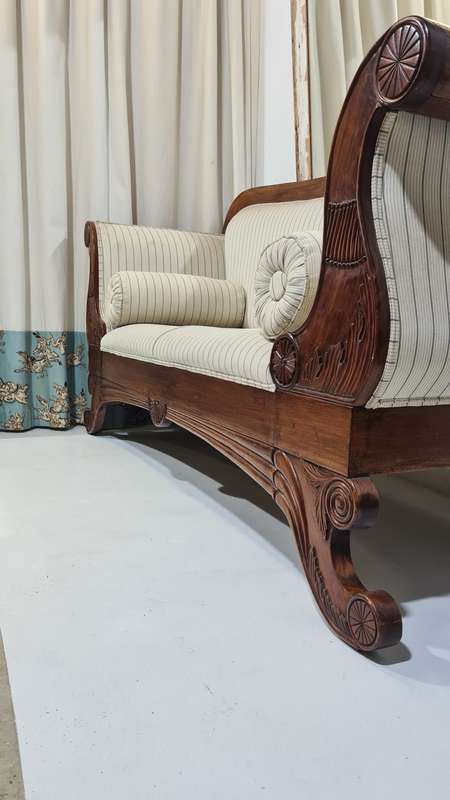 Victorian Scroll Sofa
