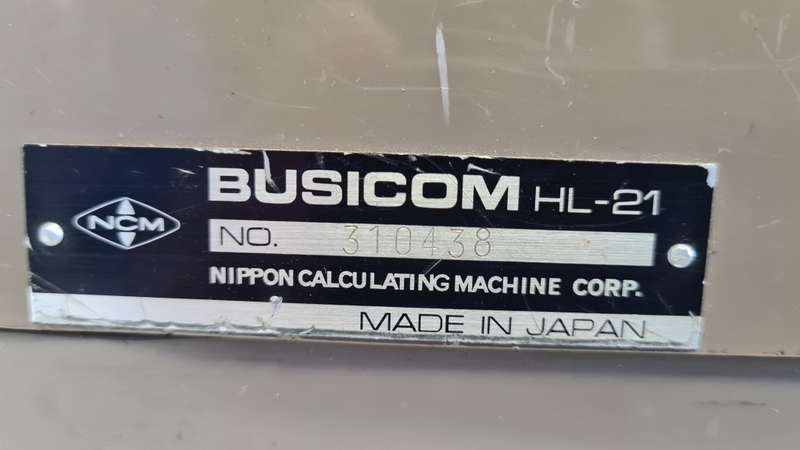 Antique Nippon Calculator