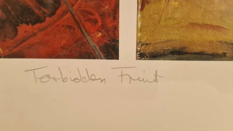 Forbidden Fruit Print By Karl Ghattas