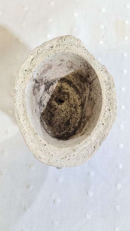 Vintage Stone Bust Planter