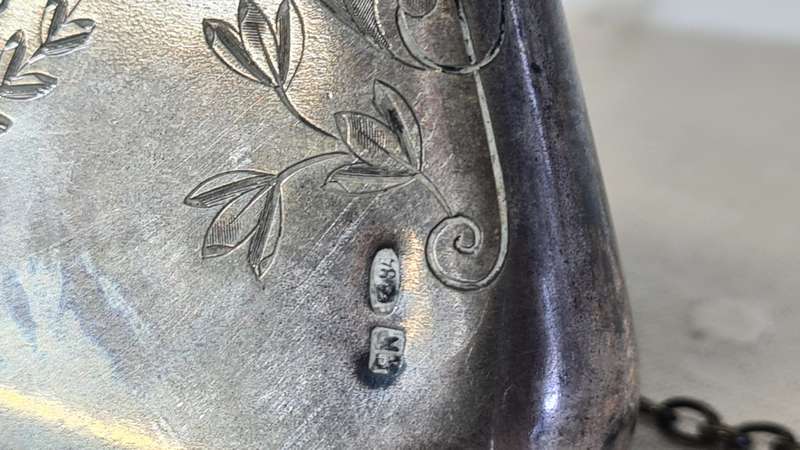 Antique Russian Silver Purse