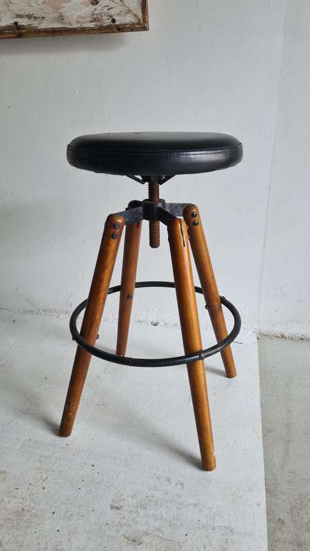 Vintage Adjustable Stool