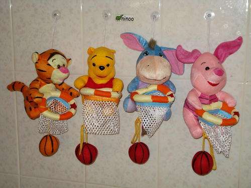 Winnie the Pooh Soft Character!! Comes with Suction Cup!!