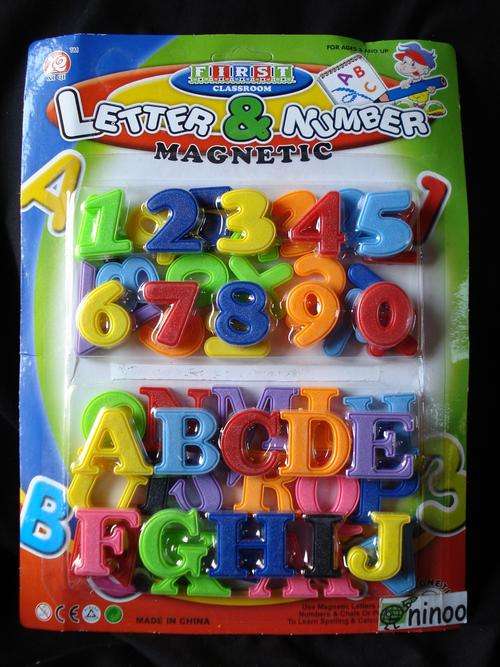 Magnetic Alphabets and Numbers!!