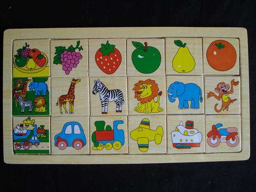 Baby Puzzle - Sort and Match the Blocks....