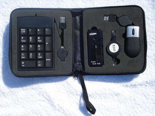 Portable USB Kit - Includes Mouse, Keypad, 4 Port Hub etc!!!