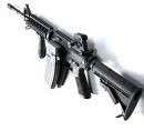 BB Airsoft - 'M16' - with Laser Aiming & Flashlight!!