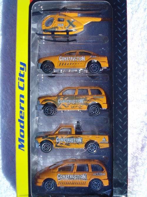 Modern City - 5pc Metal Construction Vehicles Set!!!