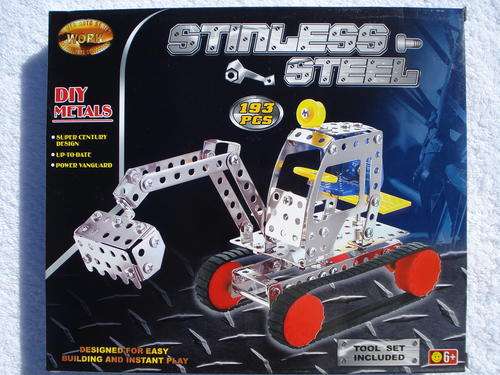 Meccano Style 'Digger'!! 193 pcs!!