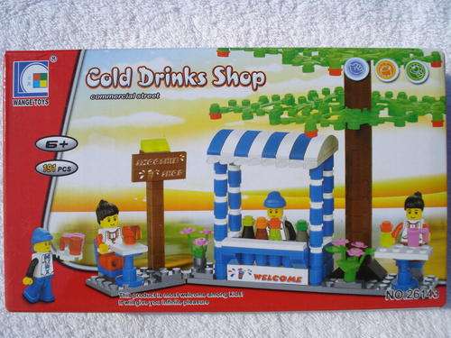 Lego Style Building Blocks - Cold Drinks Shop!! (191pcs!!)
