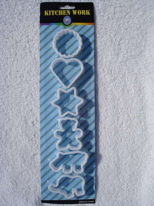 6 Pc Cookie Cutter Set!!