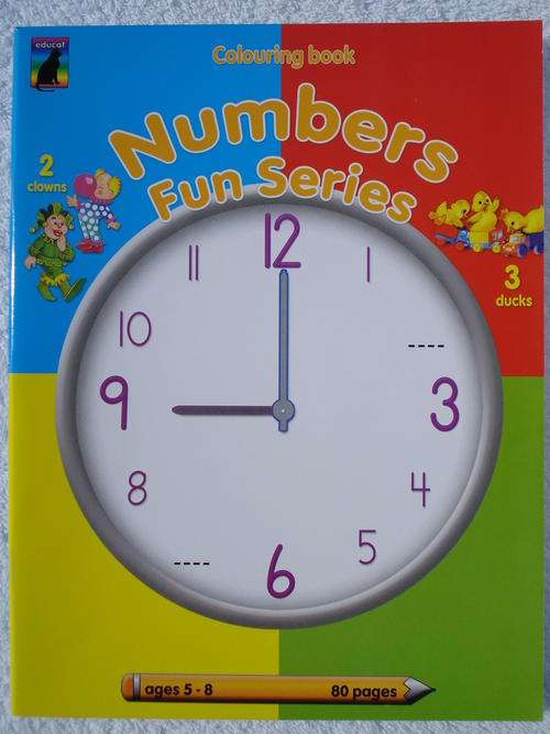 Numbers - Fun Series Colouring Book!