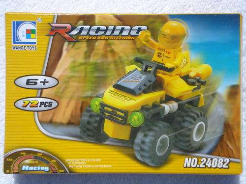 Lego Style Blocks - Quad Bike Racing!! (72pcs!!)