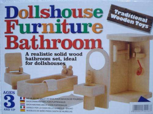 DOLLSHOUSE FURNITURE- - BATHROOM!! ***NEW***