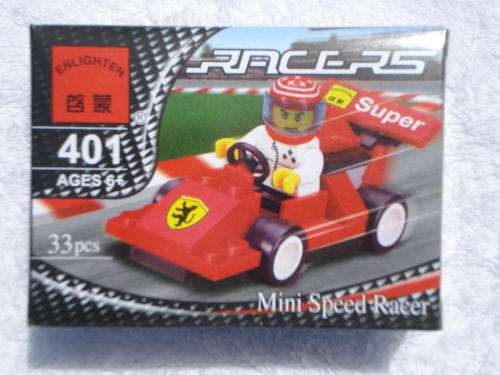 Lego Style Blocks - Mini Speed Racer!!