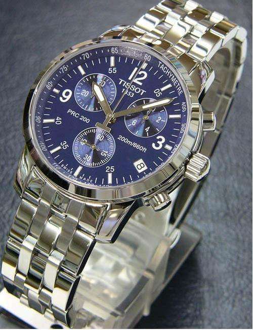 TISSOT Mens Chronograph Watch T17.1.586.42  **R1 No Reserve!!**