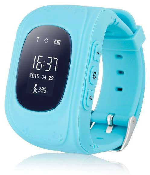 Q50 Kids GPS Tracker Smart Watch - Blue