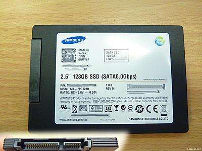 NEW Samsung 2.5" 128gb SSD (SATA 6.0 Gbps)